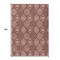 Edge Collections - 10' x 14' - Orange - Washable Floral Medallion Area Rug for Indoor and Outdoor Use - 1 Piece